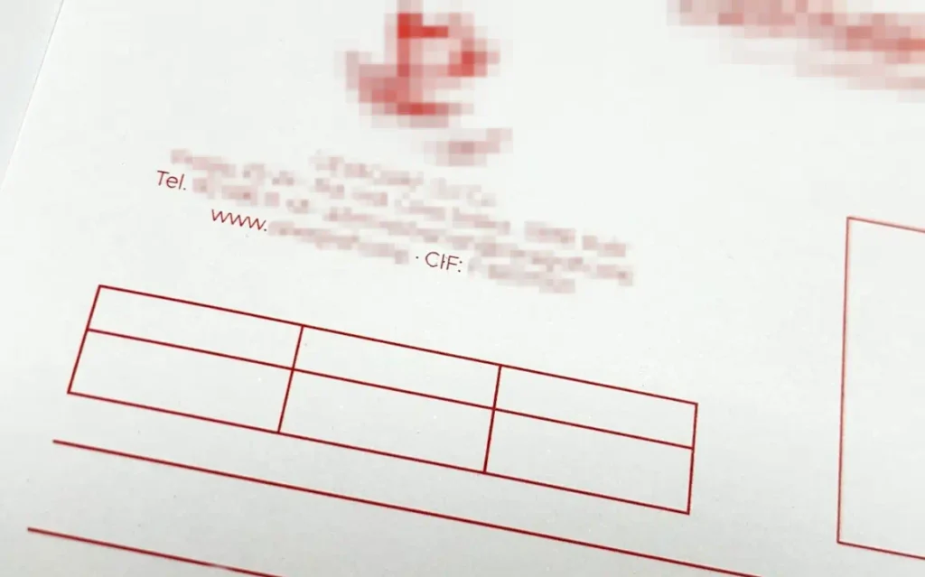 Boomerismo al incluir el CIF en el membrete de una empresa. Decir membrete también es boomer.